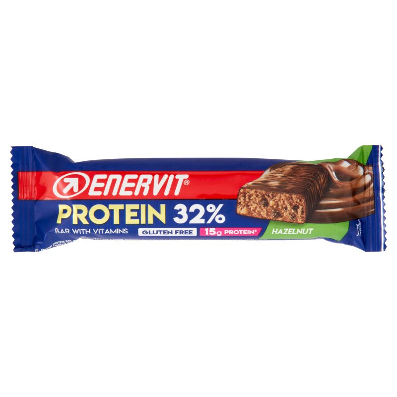 Enervit Protein 32% Bar with Vitamins Hazelnut 48 g