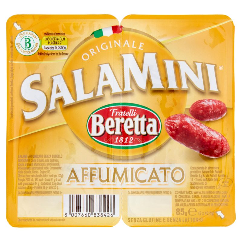 Fratelli Beretta SalaMini Affumicato 2 x 42,5 g