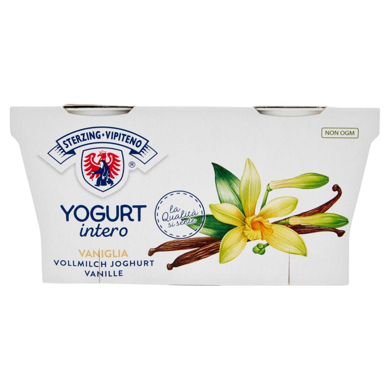 Sterzing Vipiteno Yogurt intero Vaniglia 2 x 125 g