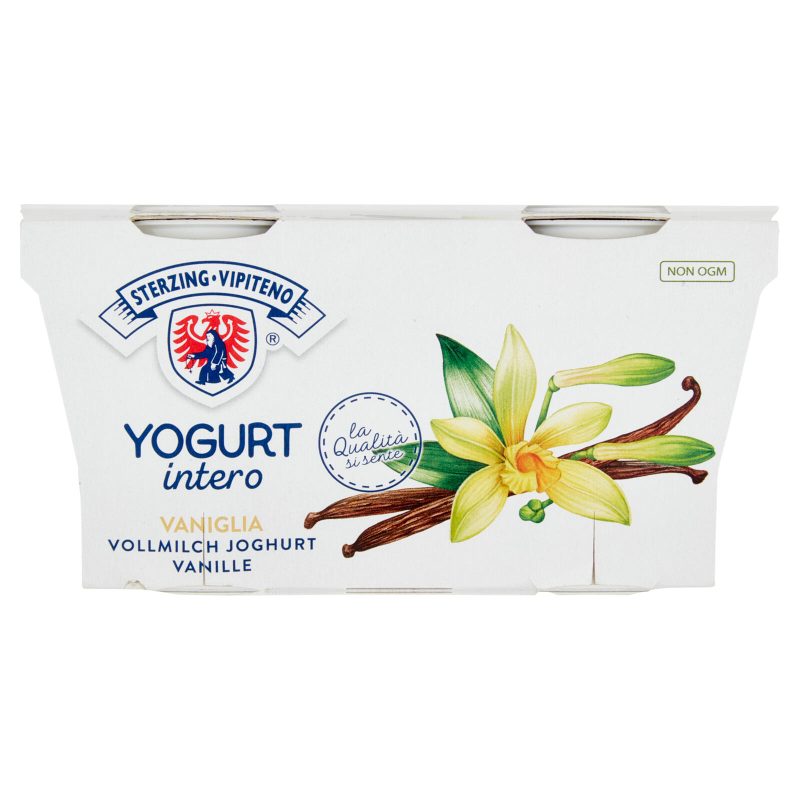 Sterzing Vipiteno Yogurt intero Vaniglia 2 x 125 g