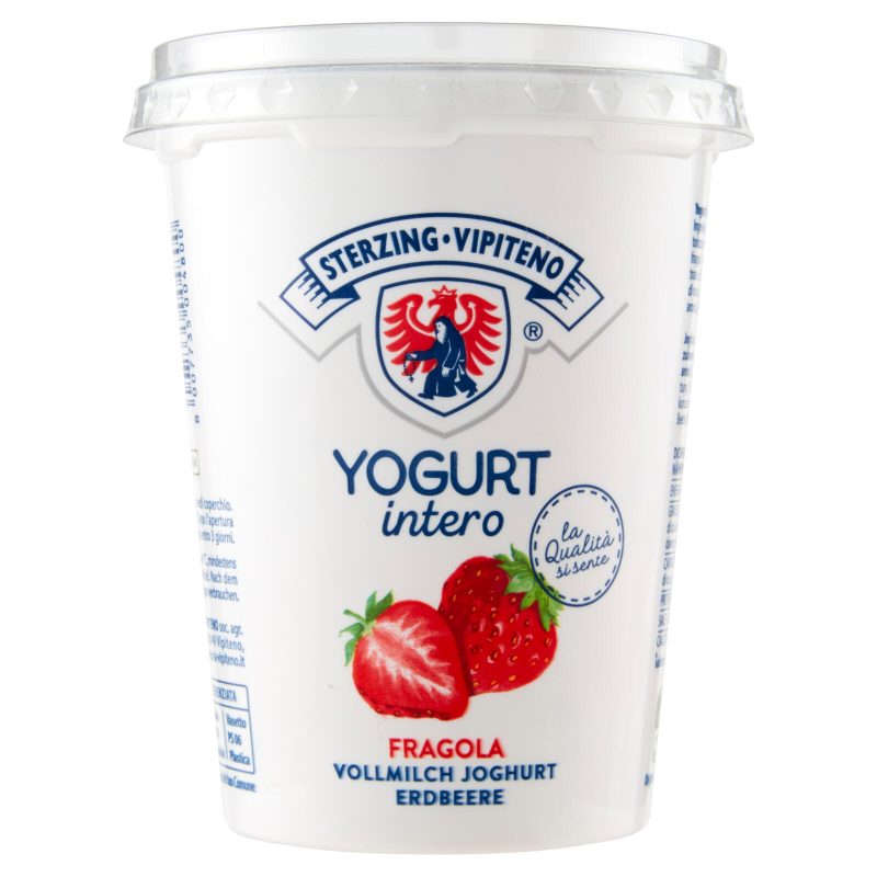 Sterzing Vipiteno Yogurt intero Fragola 500 g