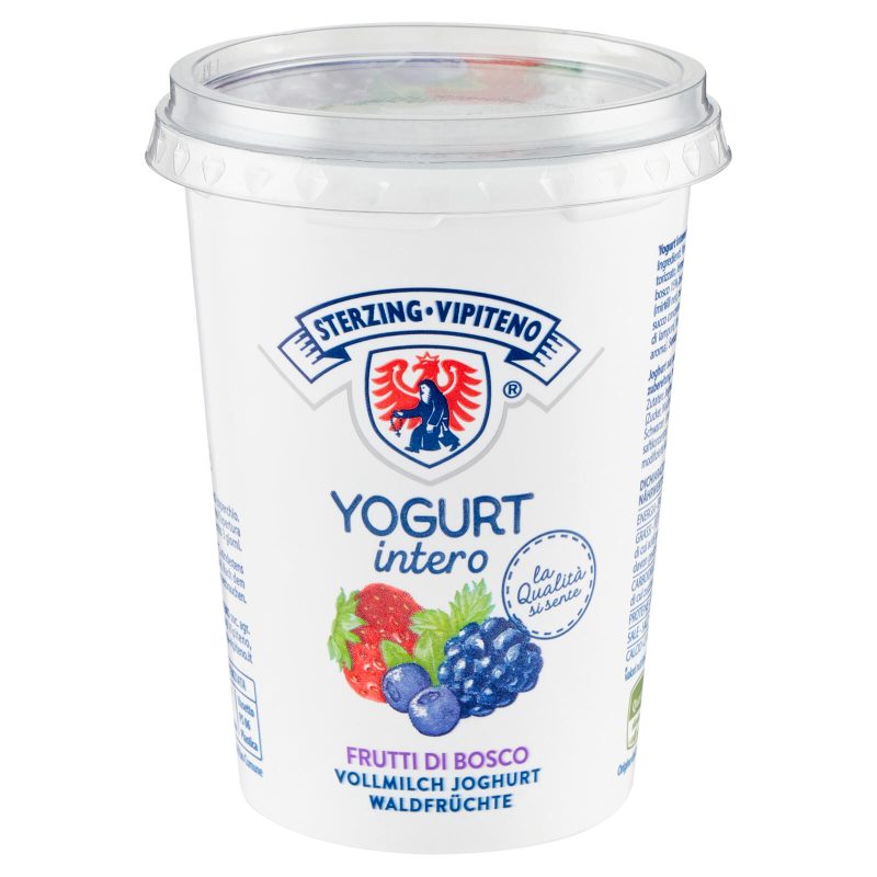 Sterzing Vipiteno Yogurt intero Frutti di Bosco 500 g