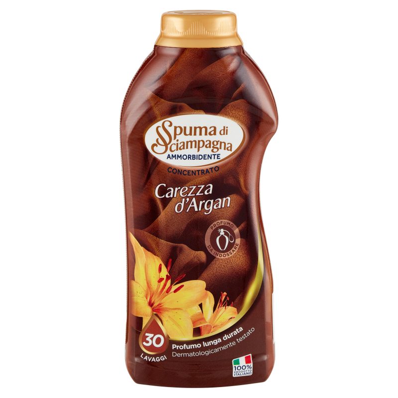 Spuma di Sciampagna Ammorbidente Concentrato Carezza d'Argan 600 ml