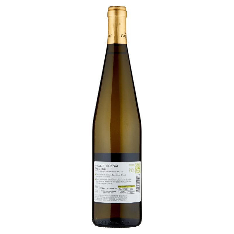 Cavit i Mastri Vernacoli Müller Thurgau Trentino DOC 75 cl