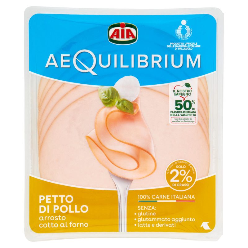 Petto di Pollo arrosto al forno Aia aeQuilibrium 
130 g