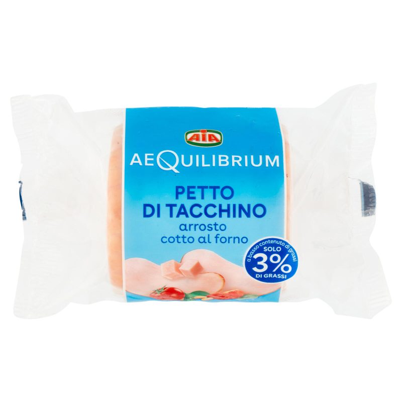 Aia aeQuilibrium Petto di Tacchino arrosto cotto al forno 350 g