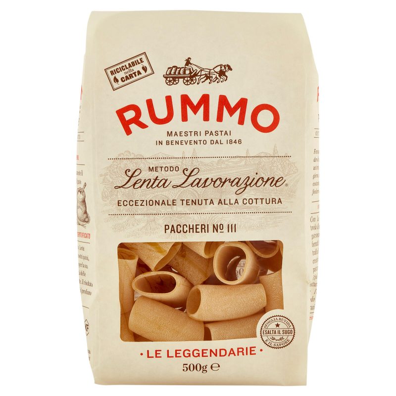 Rummo Le Leggendarie Paccheri N° 111 500 g