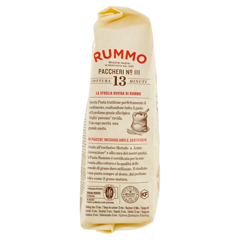 Rummo Le Leggendarie Paccheri N° 111 500 g