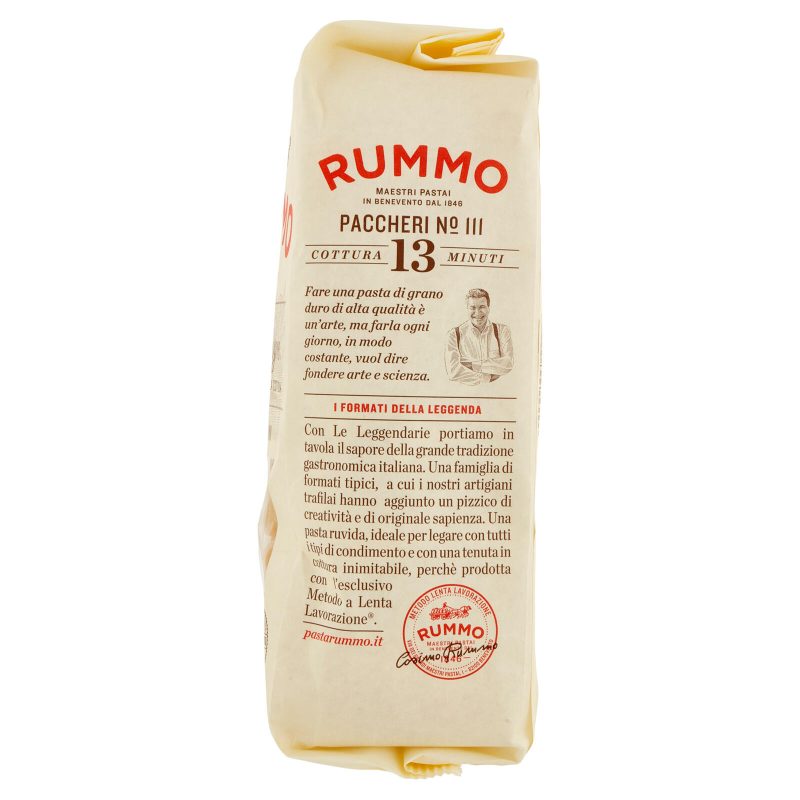 Rummo Le Leggendarie Paccheri N° 111 500 g