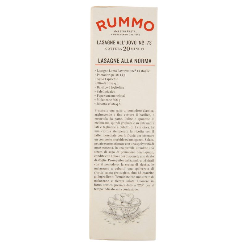 Rummo Lasagne all'Uovo N° 173 500 g