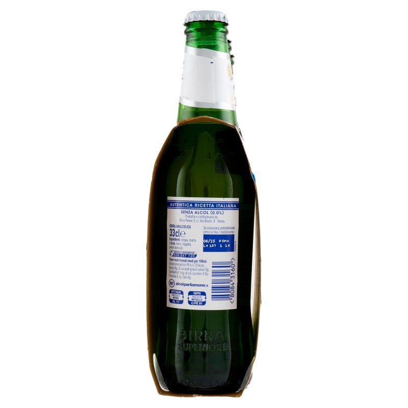 Peroni Nastro Azzurro 0.0% Birra 3 x 33 cl