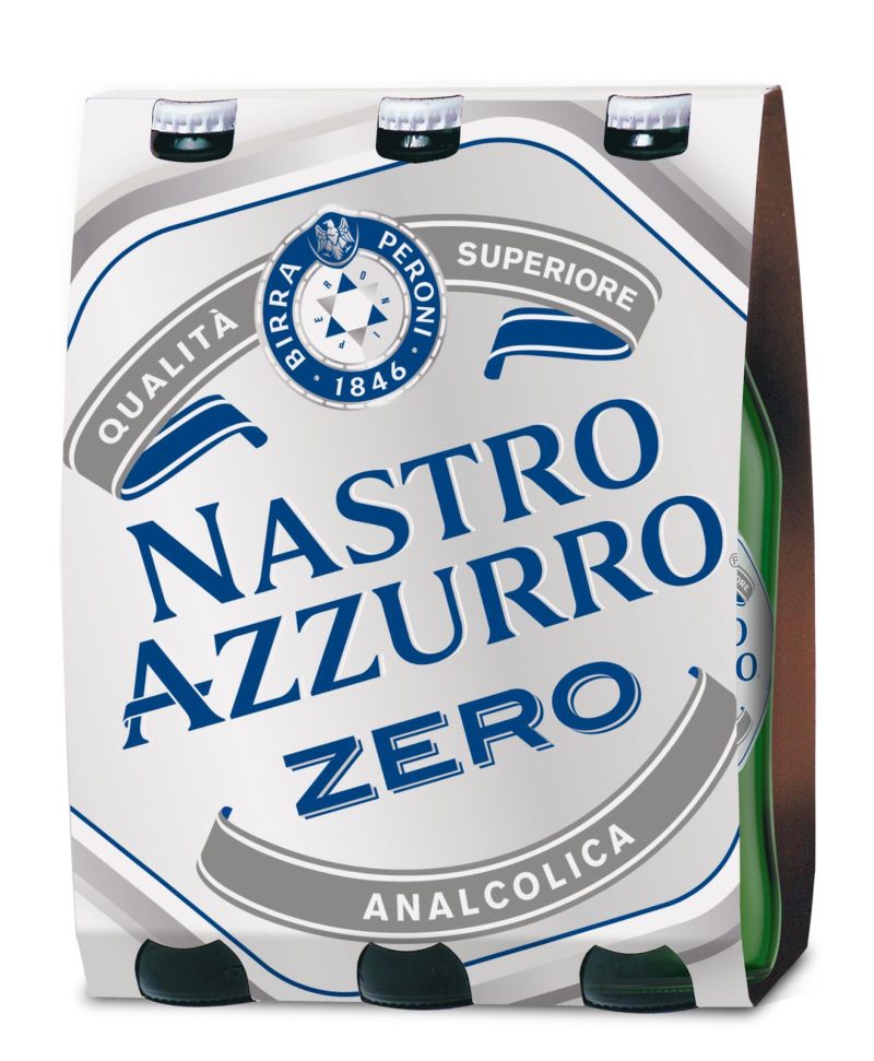 Peroni Nastro Azzurro 0.0% Birra 3 x 33 cl