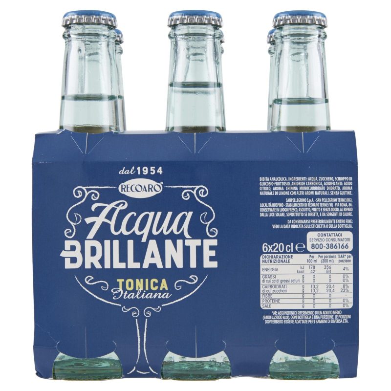 RECOARO ACQUA BRILLANTE x6 - 1,2 L