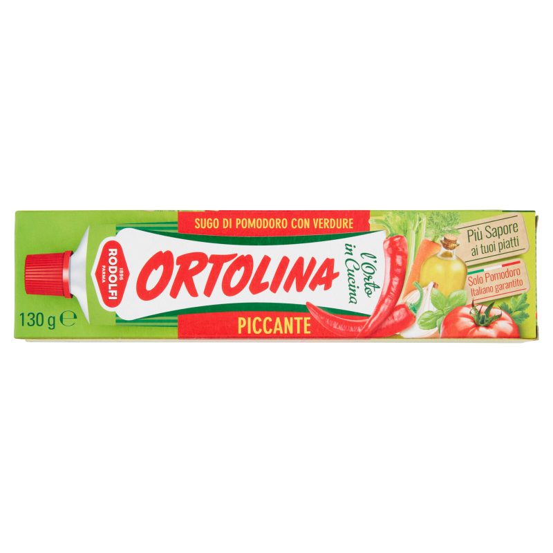 Ortolina Piccante Sugo di Pomodoro con Verdure 130 g