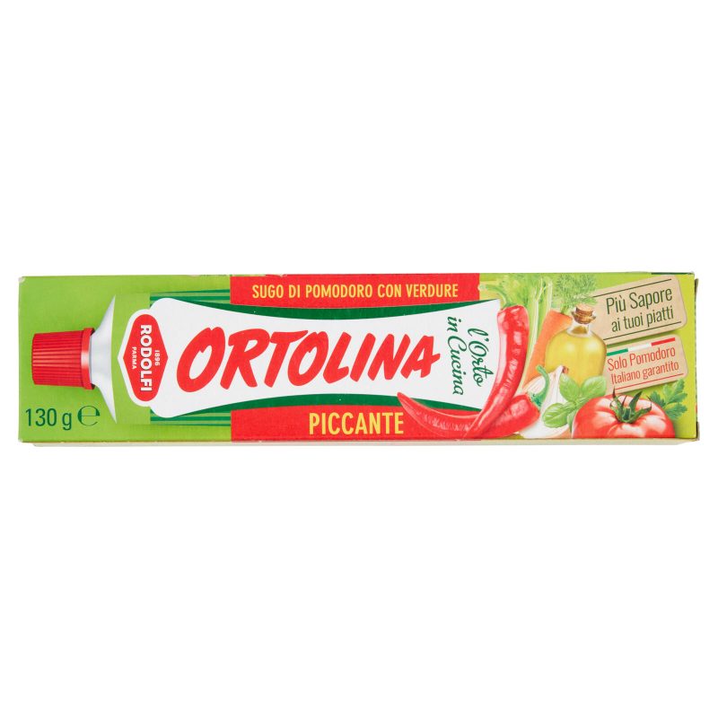 Ortolina Piccante Sugo di Pomodoro con Verdure 130 g