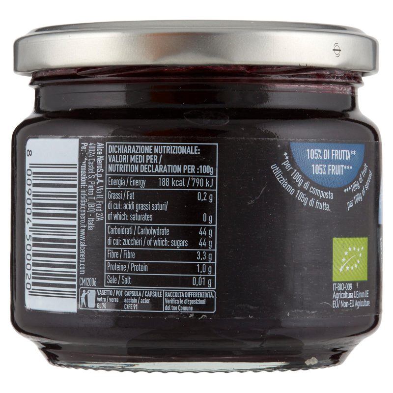 alce nero Mirtilli 270 g