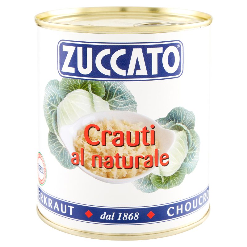 CRAUTI AL NATURALE ZUCCATO
850 g