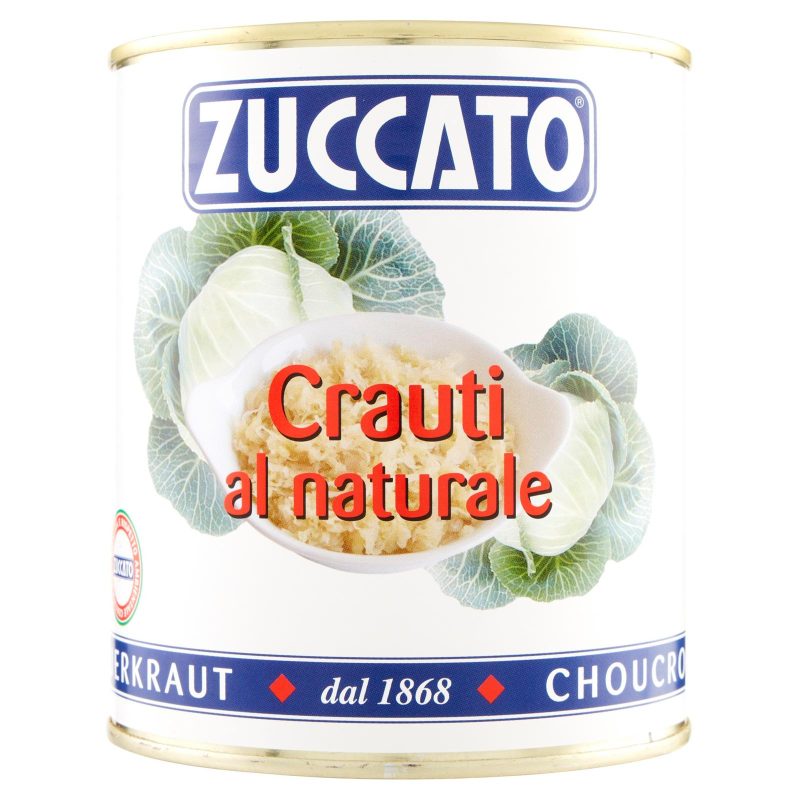 CRAUTI AL NATURALE ZUCCATO
850 g