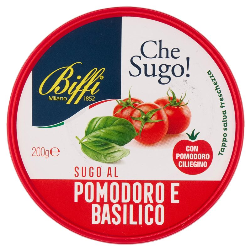 Biffi Che Sugo! Sugo al Pomodoro e Basilico 200 g