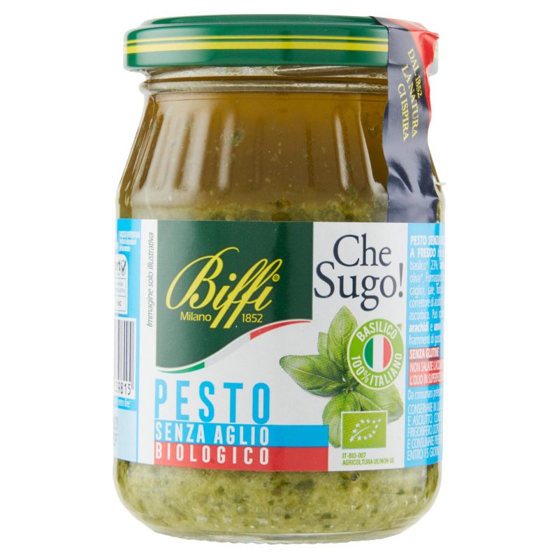 Biffi Che Sugo! Pesto Senza Aglio Biologico 190 g