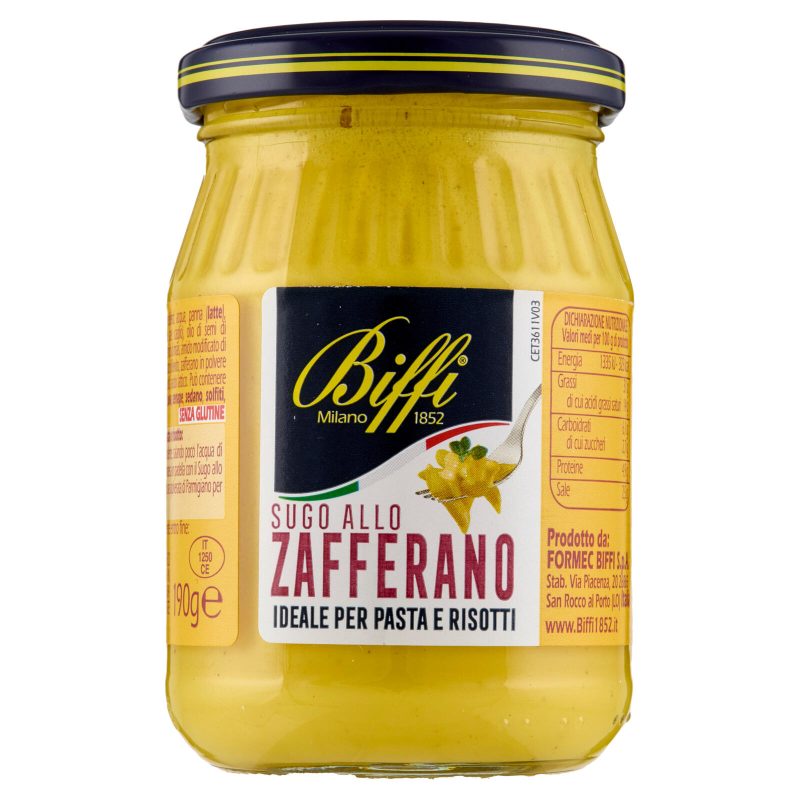 Biffi Che Sugo! Sugo allo Zafferano 190 g