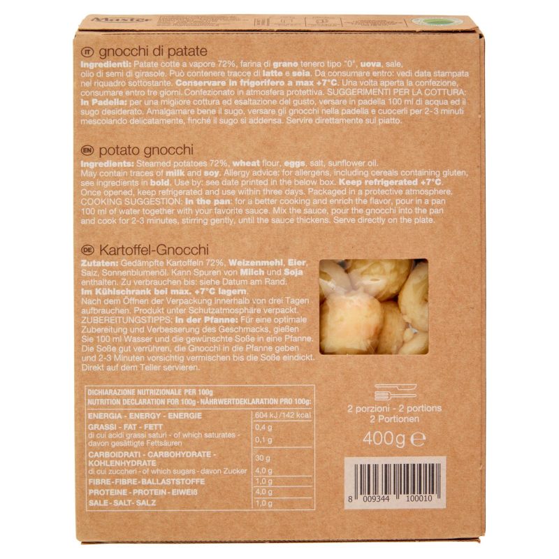 GNOCCHI MAMMA EMMA
400 g