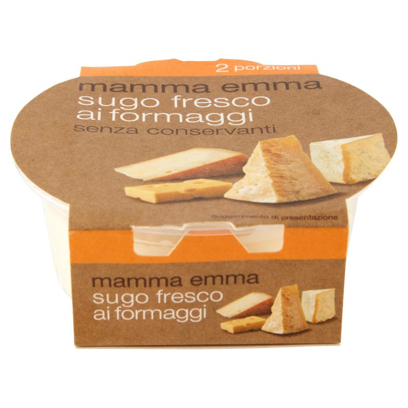 mamma emma sugo fresco ai formaggi 140 g