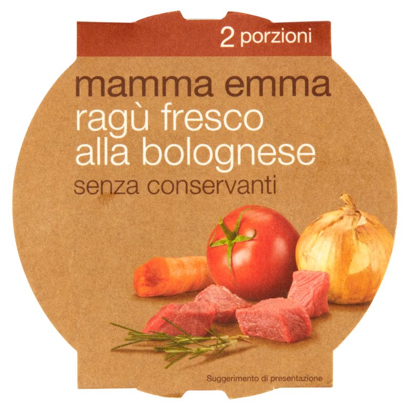 mamma emma ragù fresco alla bolognese 140 g