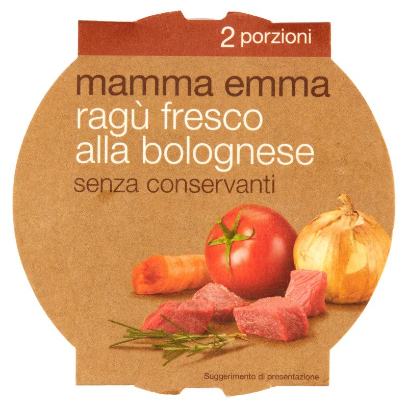 mamma emma ragù fresco alla bolognese 140 g