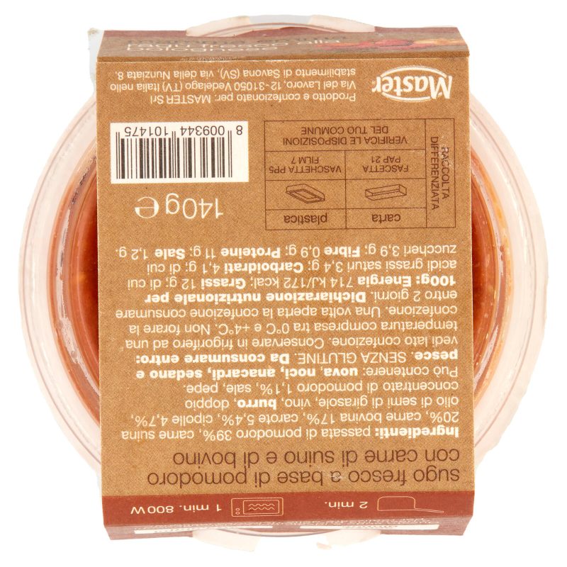 mamma emma ragù fresco alla bolognese 140 g