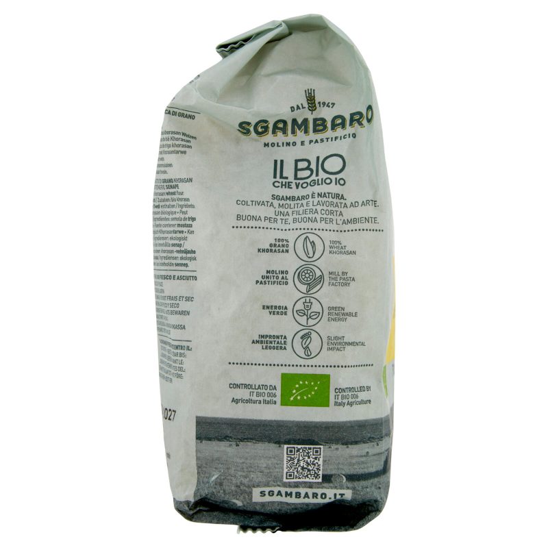 Sgambaro Bio Khorasan Fusilli N°93 500 g