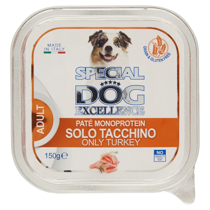 Special Dog Excellence Adult Patè Monoprotein Solo Tacchino 150 g