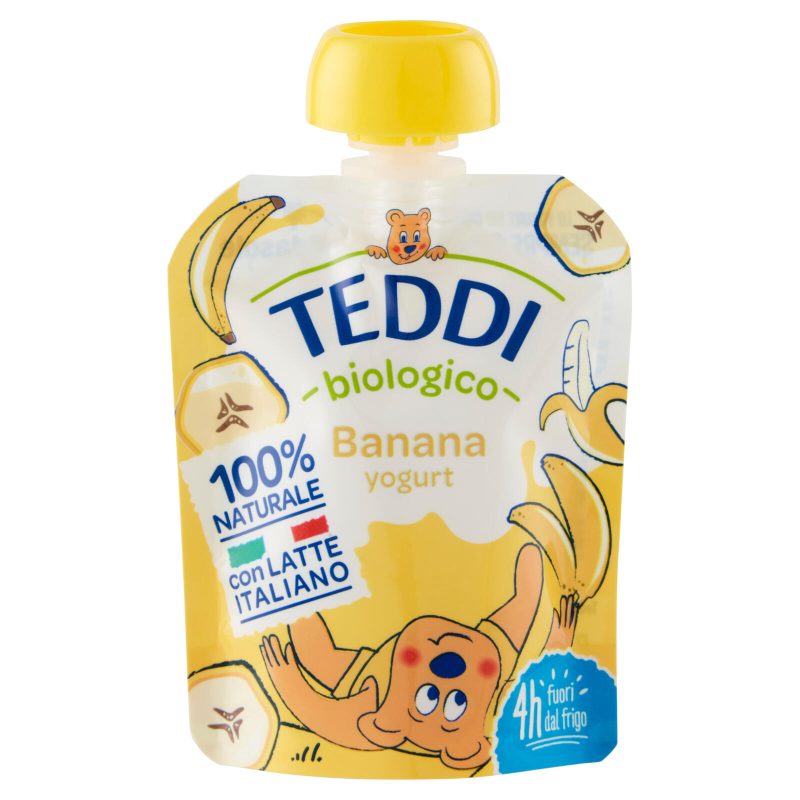 Teddi biologico Banana yogurt 85 g