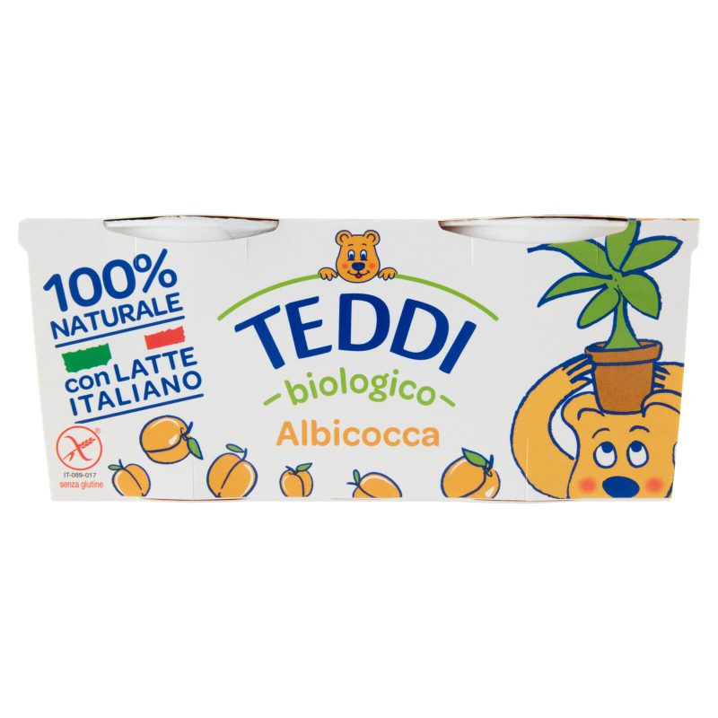 Teddi biologico Albicocca 2x115 g