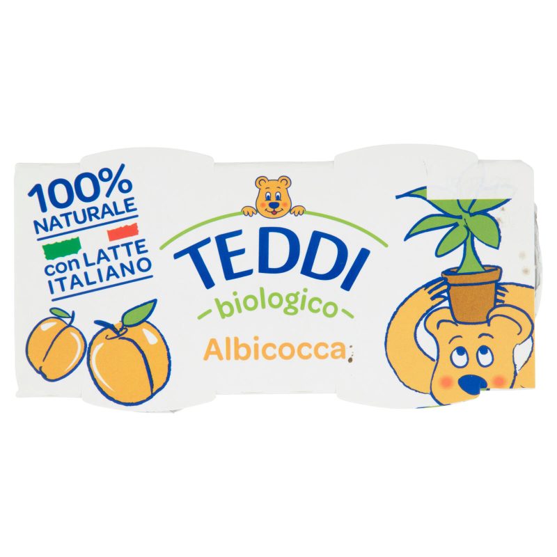 Teddi biologico Albicocca 2x115 g