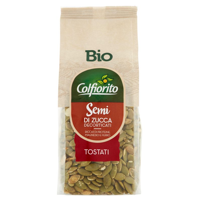 Colfiorito Bio Semi di Zucca Decorticati Tostati 200 g