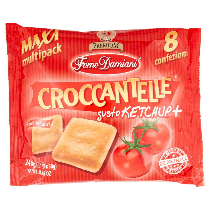 Forno Damiani Premium Croccantelle gusto Ketchup+ 240 g