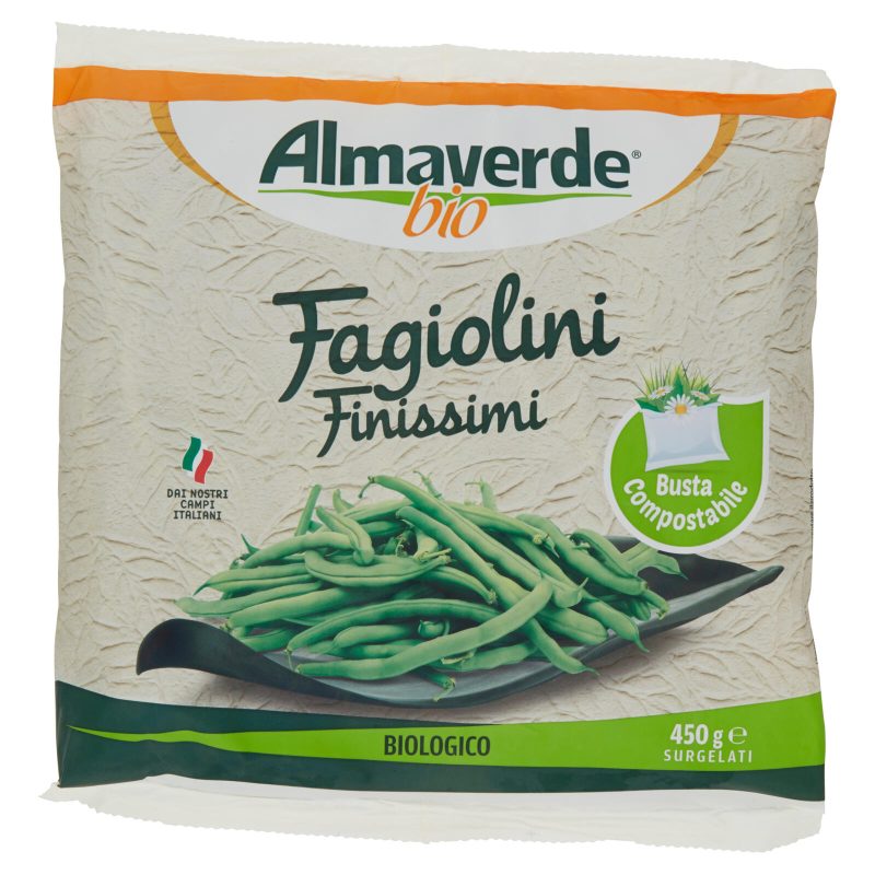 Almaverde bio Fagiolini Finissimi Surgelati 450 g