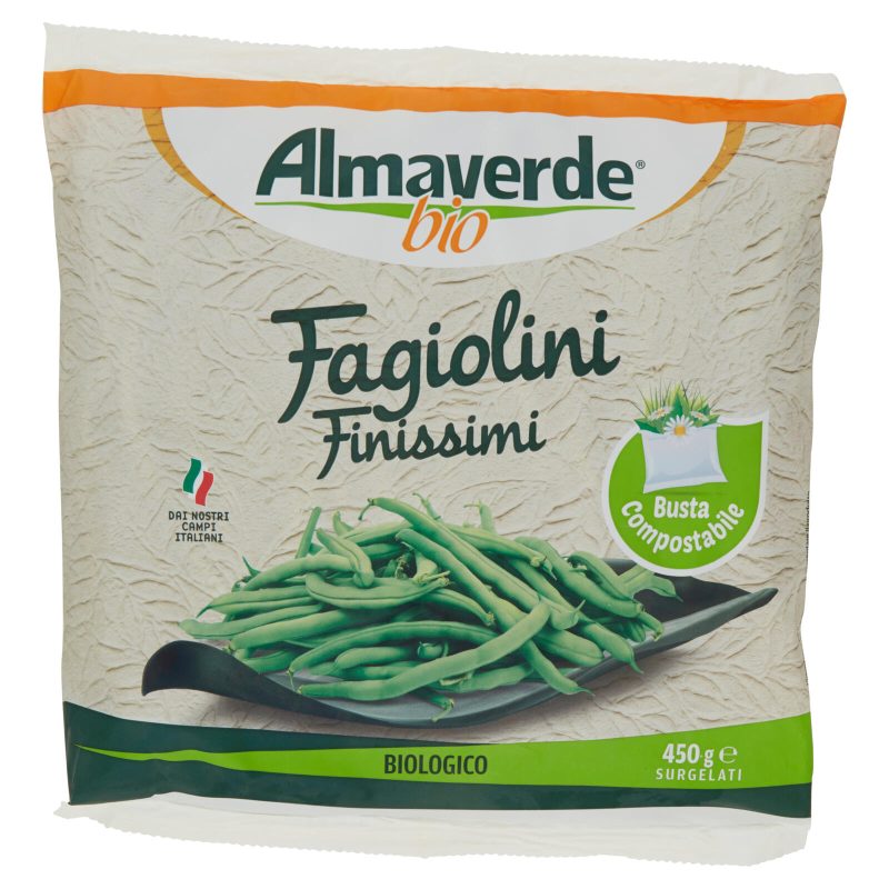 Almaverde bio Fagiolini Finissimi Surgelati 450 g