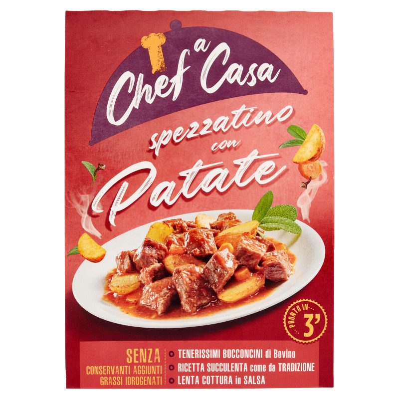 Chef a Casa spezzatino con Patate 280 g