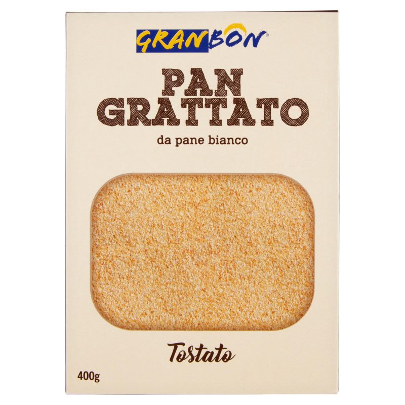 Granbon Pan Grattato da pane bianco Tostato 400 g