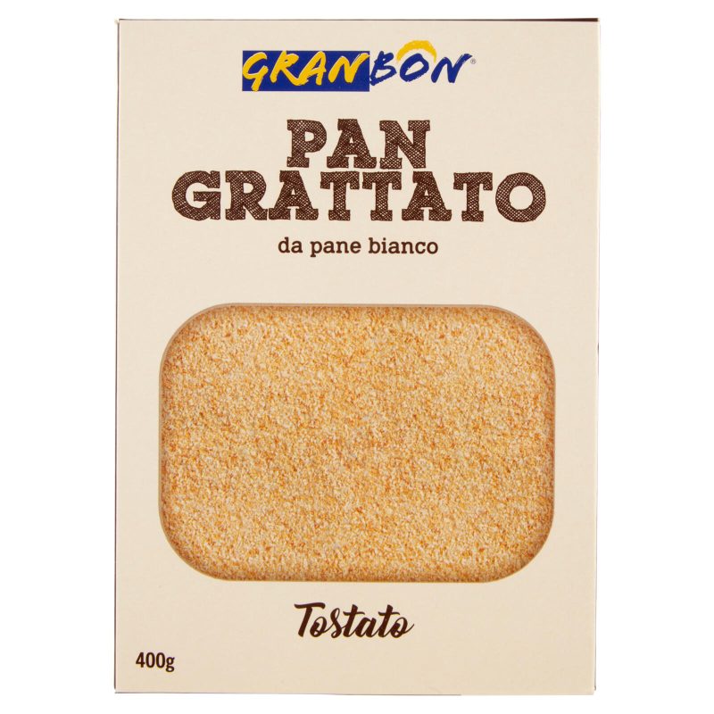 Granbon Pan Grattato da pane bianco Tostato 400 g