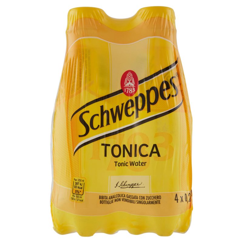 Schweppes Tonica PET x 4 - 1 L