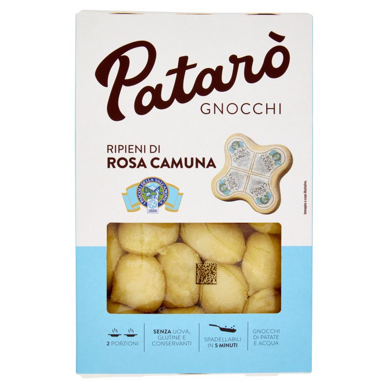 Patarò Gnocchi Ripieni di Rosa Camuna 400 g