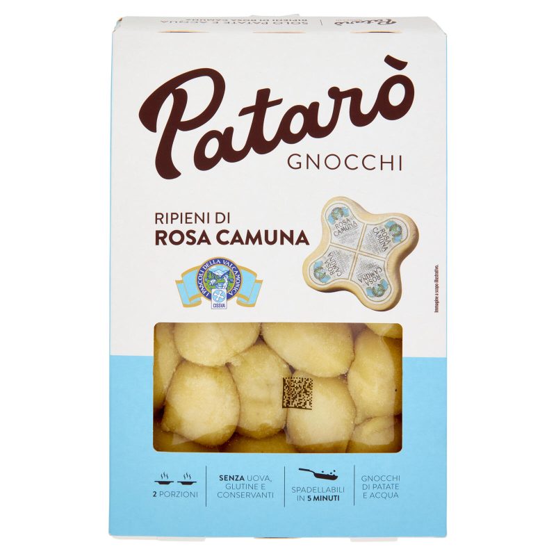 Patarò Gnocchi Ripieni di Rosa Camuna 400 g