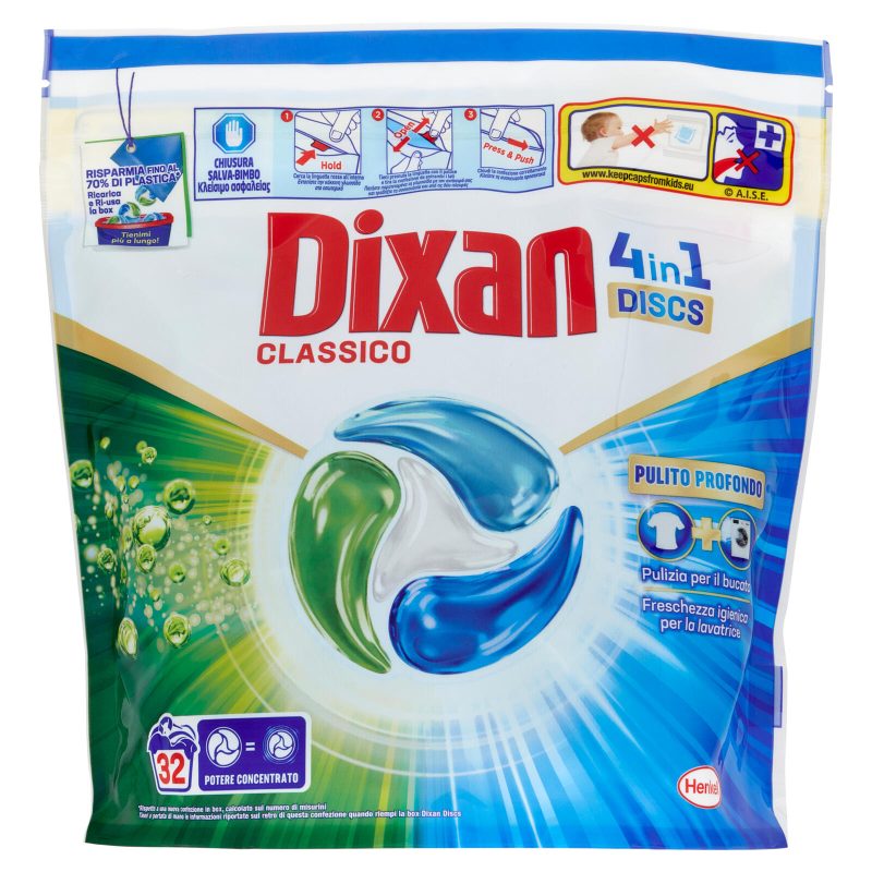 DIXAN Discs Classico 32pz (528g)