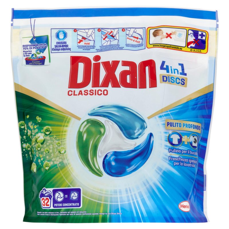 DIXAN Discs Classico 32pz (528g)