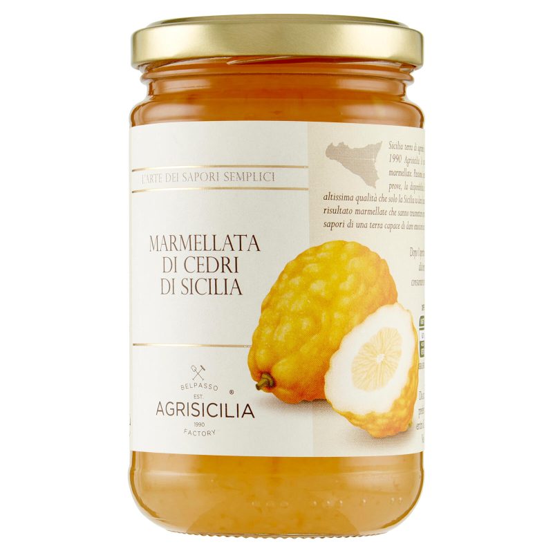 Agrisicilia Marmellata di Cedri di Sicilia 360 g