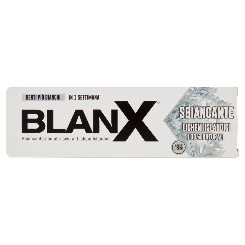 Blanx Sbiancante Licheni Islandici 100% Naturali 75 ml