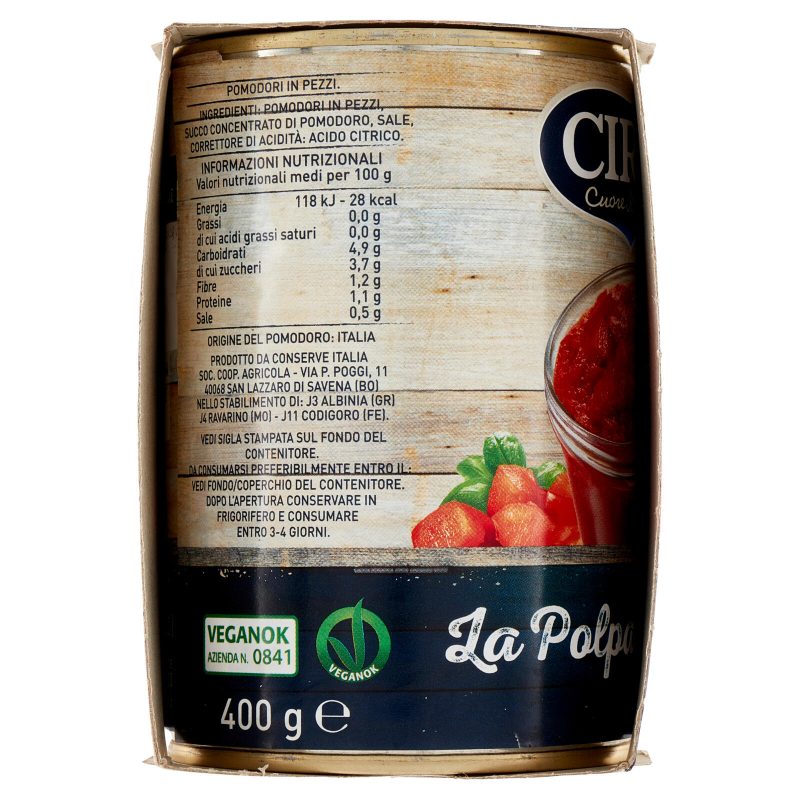 Cirio la Polpa Rustica 3 x 400 g